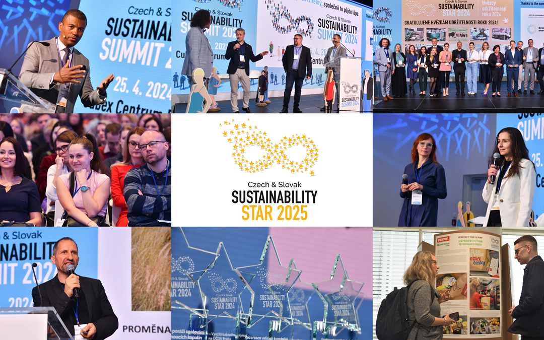 Nominujte svůj udržitelný projekt na prestižní onemocnění Sustainability Star 2025